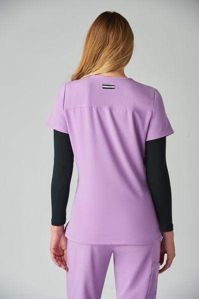 Костюм медичний KOI Next Gen з блузою Hustle and Heart passion lilac 14452 фото