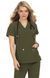 Костюм медичний KOI Next Gen з блузою Hustle and Heart olive green 19181 фото 1