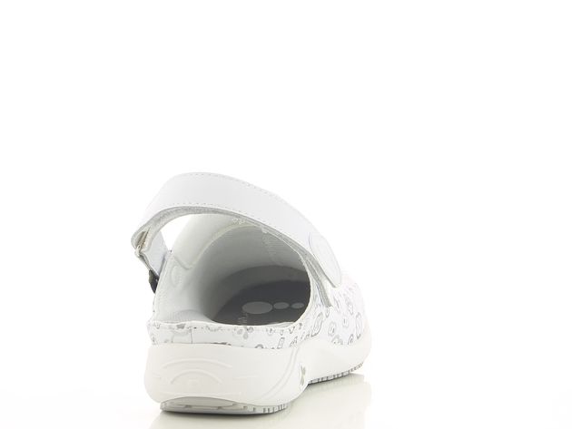 Сабо Doria білі з сірим принтом (Oxypas / Safety Jogger) 1015421 фото